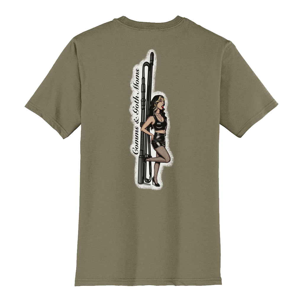 Comms & Goth Moms Tee