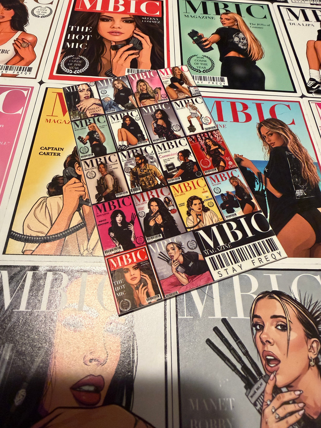 MBIC MAGAZINE Collection Sticker - LIMITED