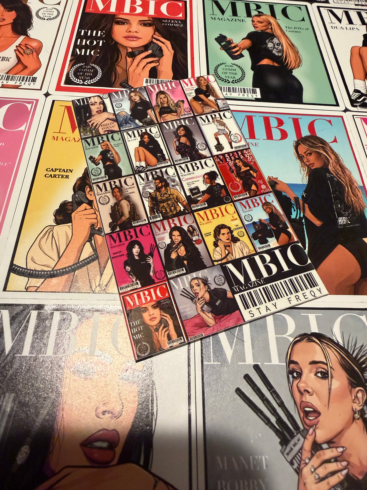 MBIC MAGAZINE Collection Sticker - LIMITED