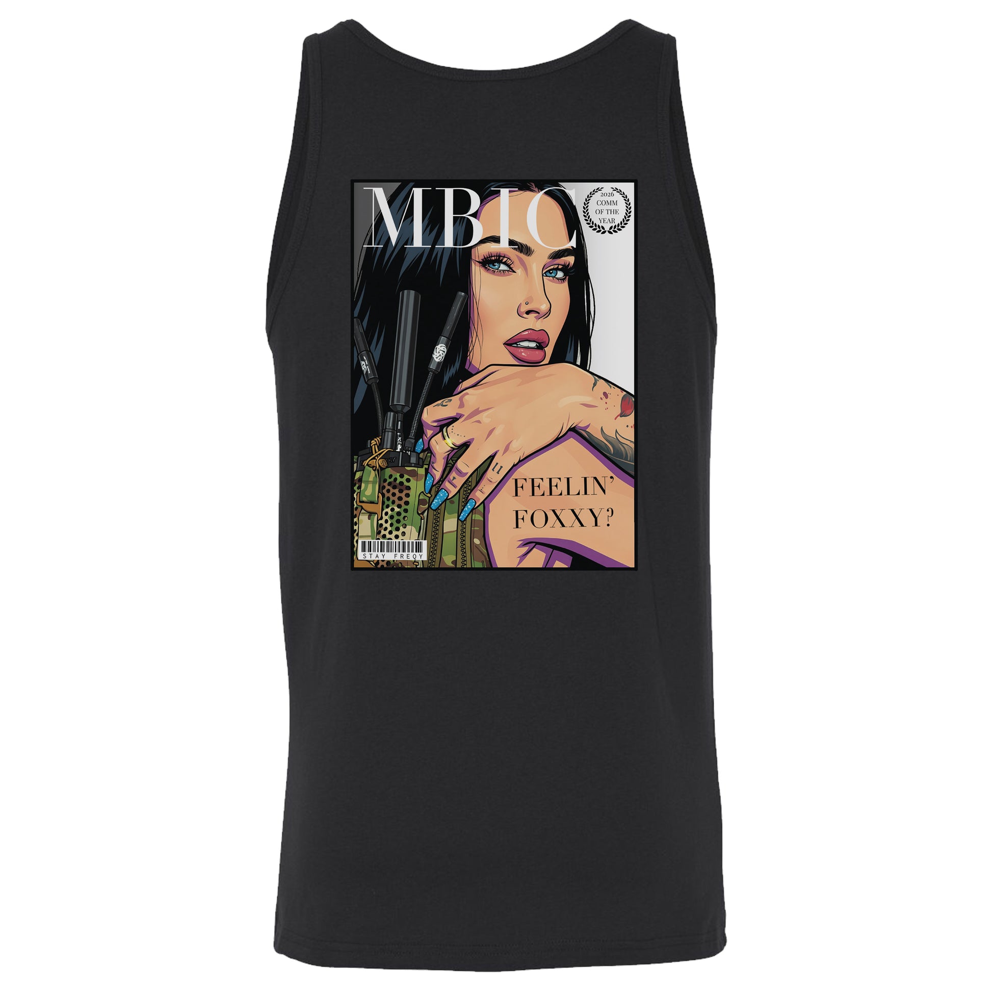 MBIC MAGAZINE Feelin' Foxxy Tank Top