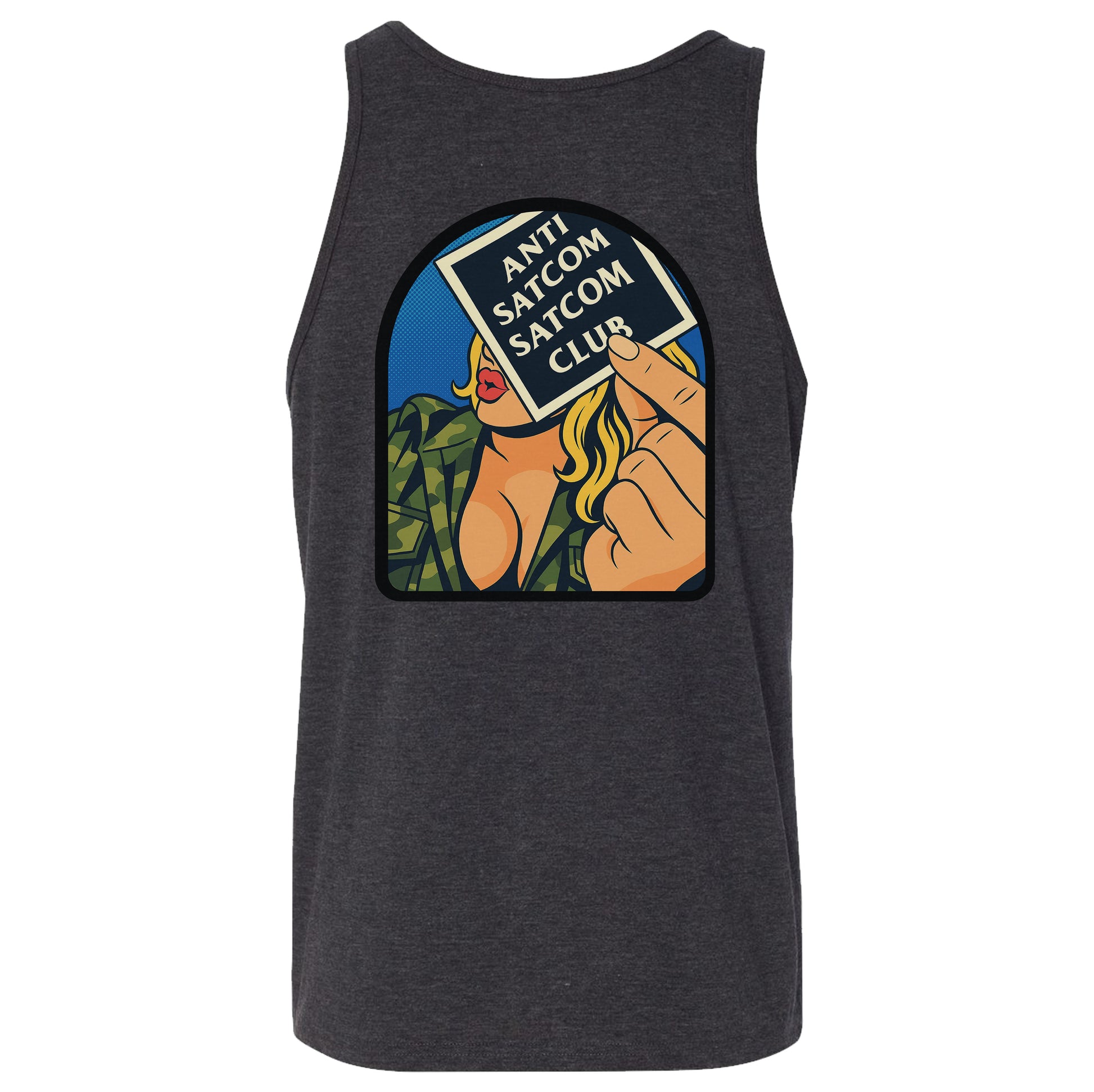 SATCOM Mommy Tank Top