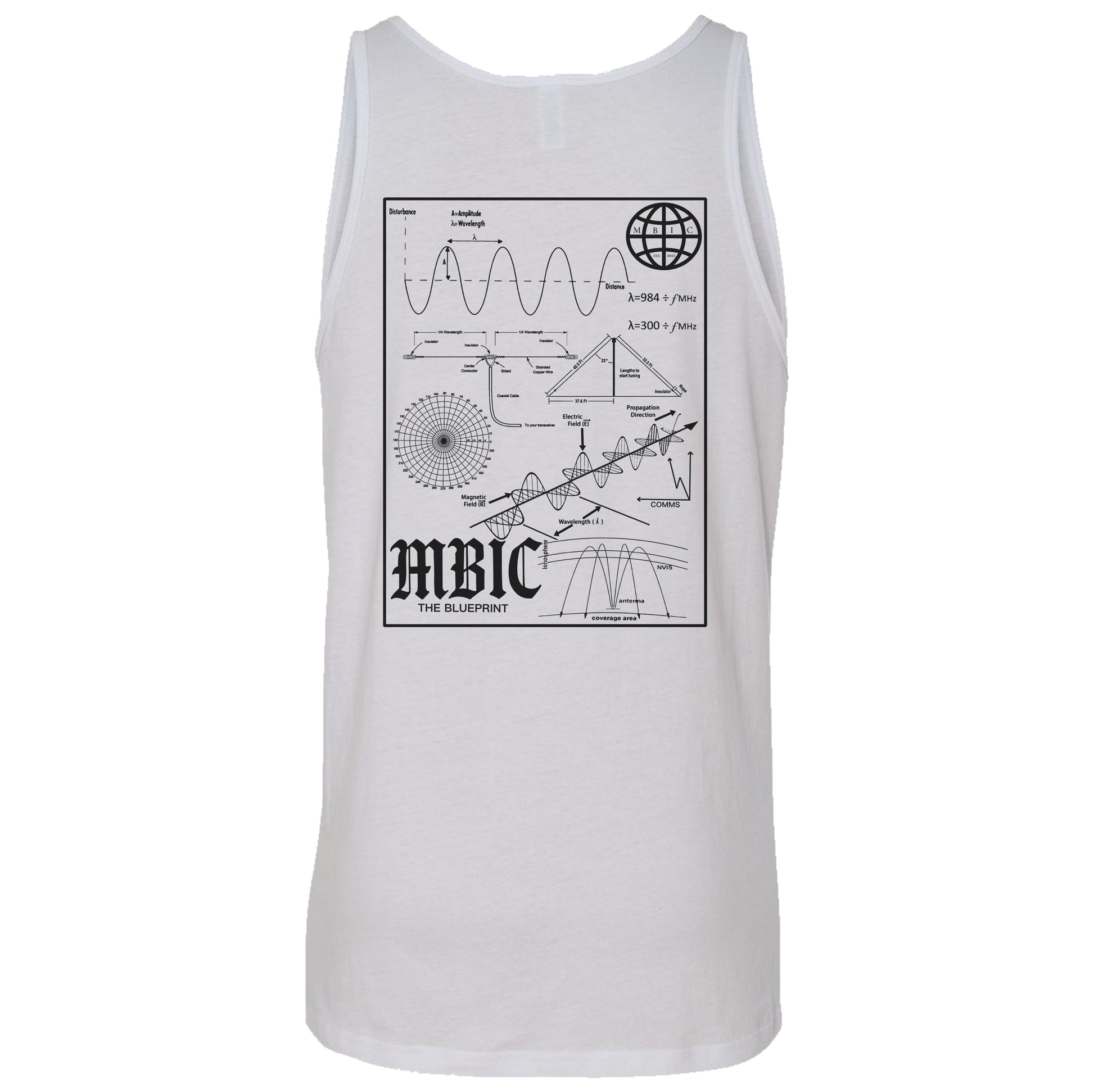 The Blueprint Tank Top