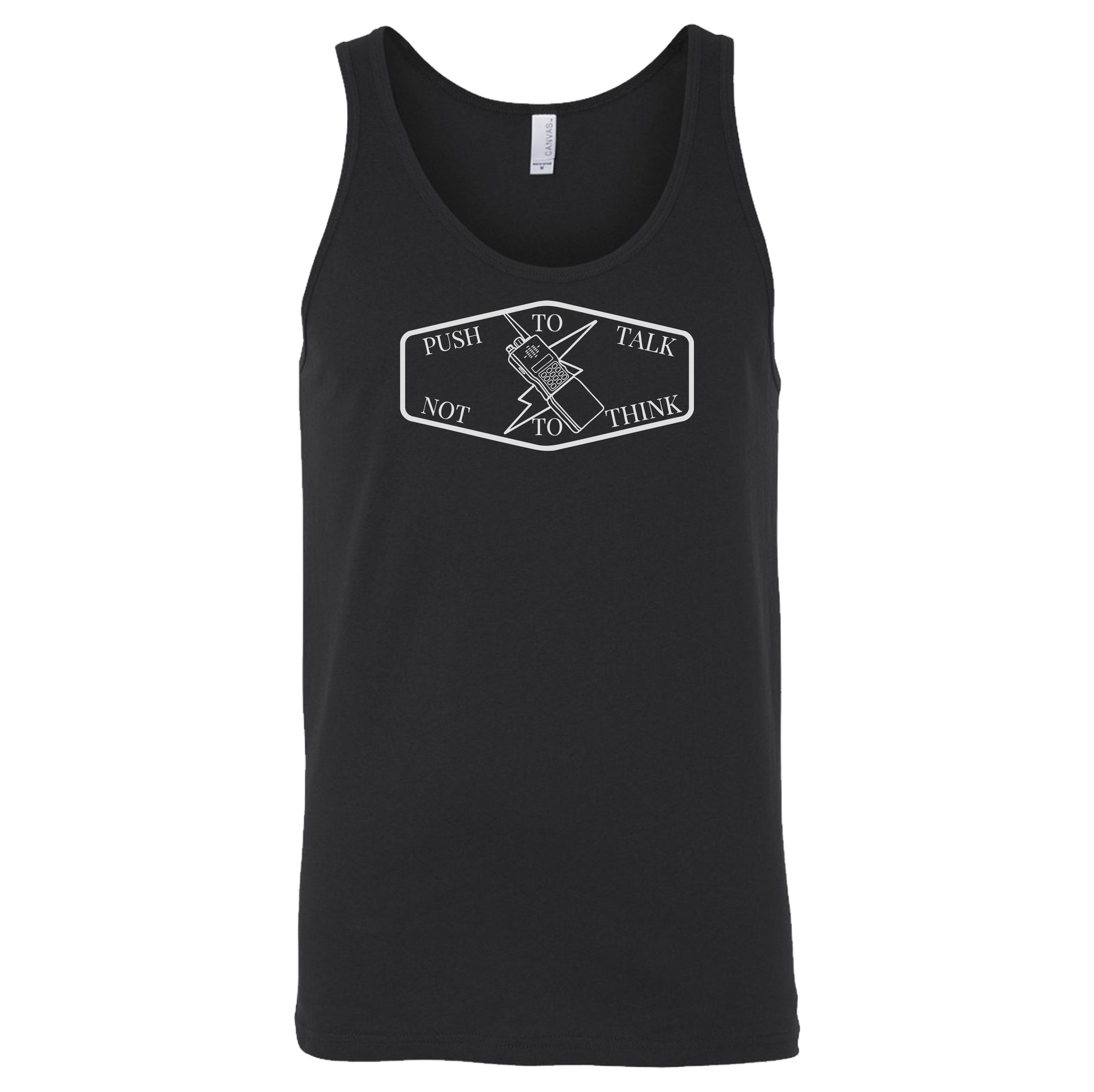 Push To Talk Tank Top