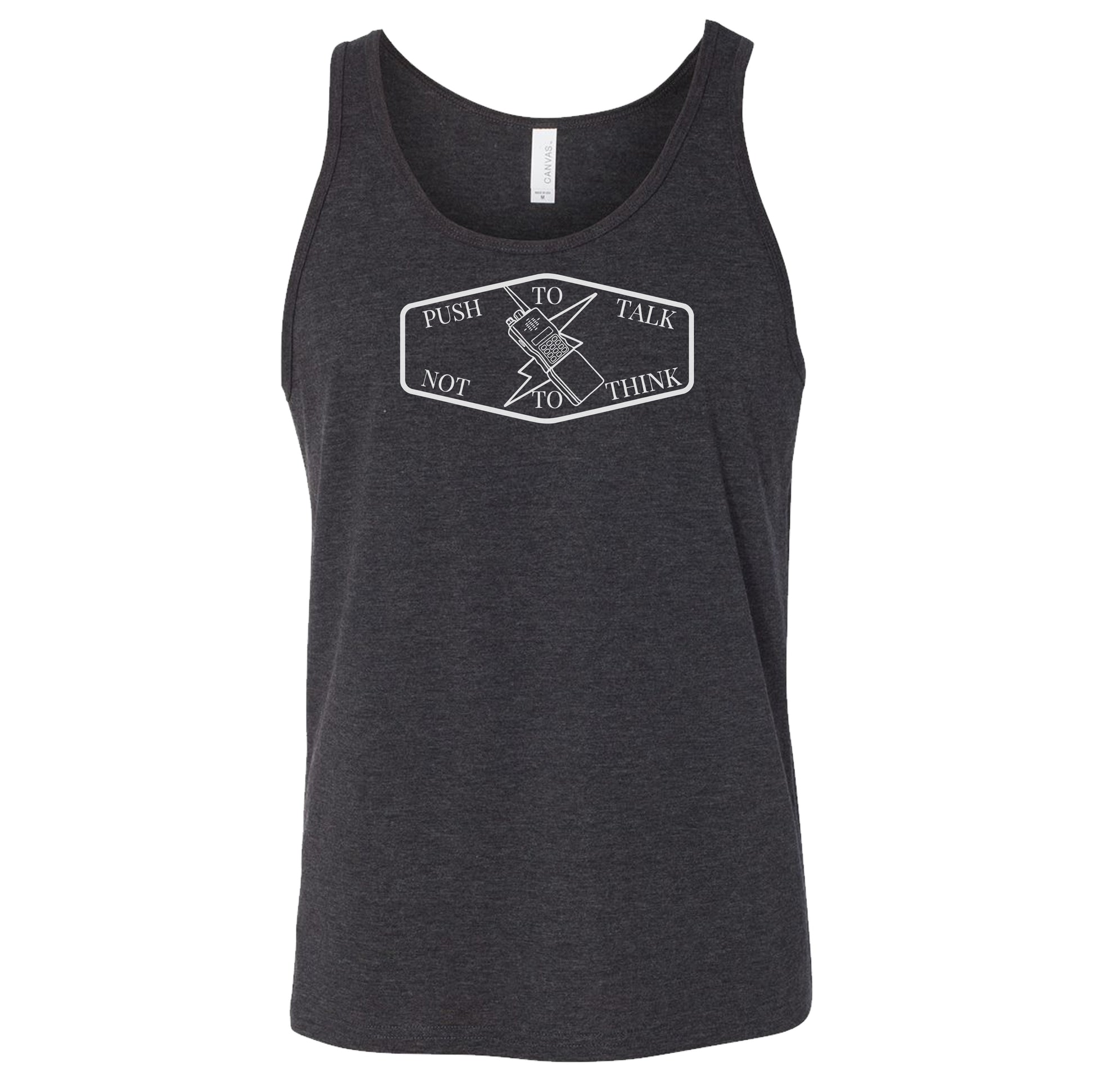 Push To Talk Tank Top