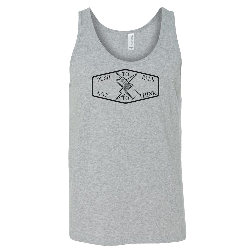 Push To Talk Tank Top