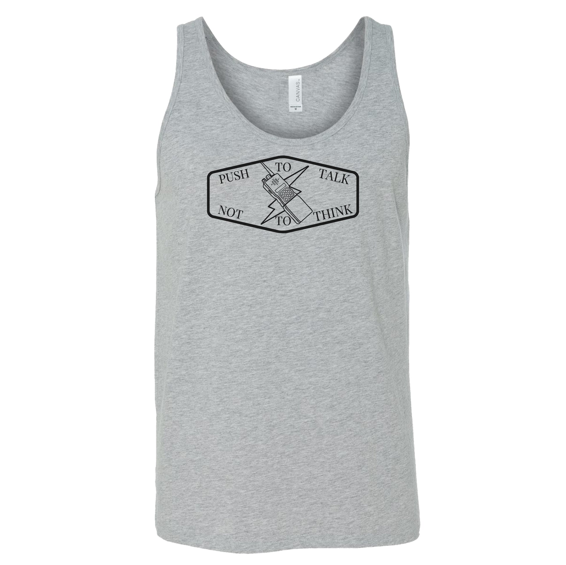 Push To Talk Tank Top