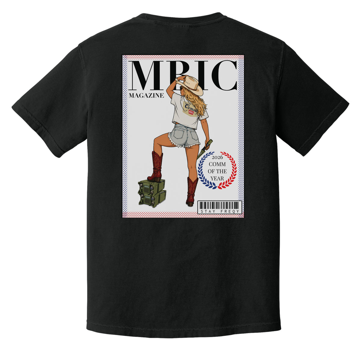 MBIC MAGAZINE - ASIP COWGIRL Heavyweight Tee