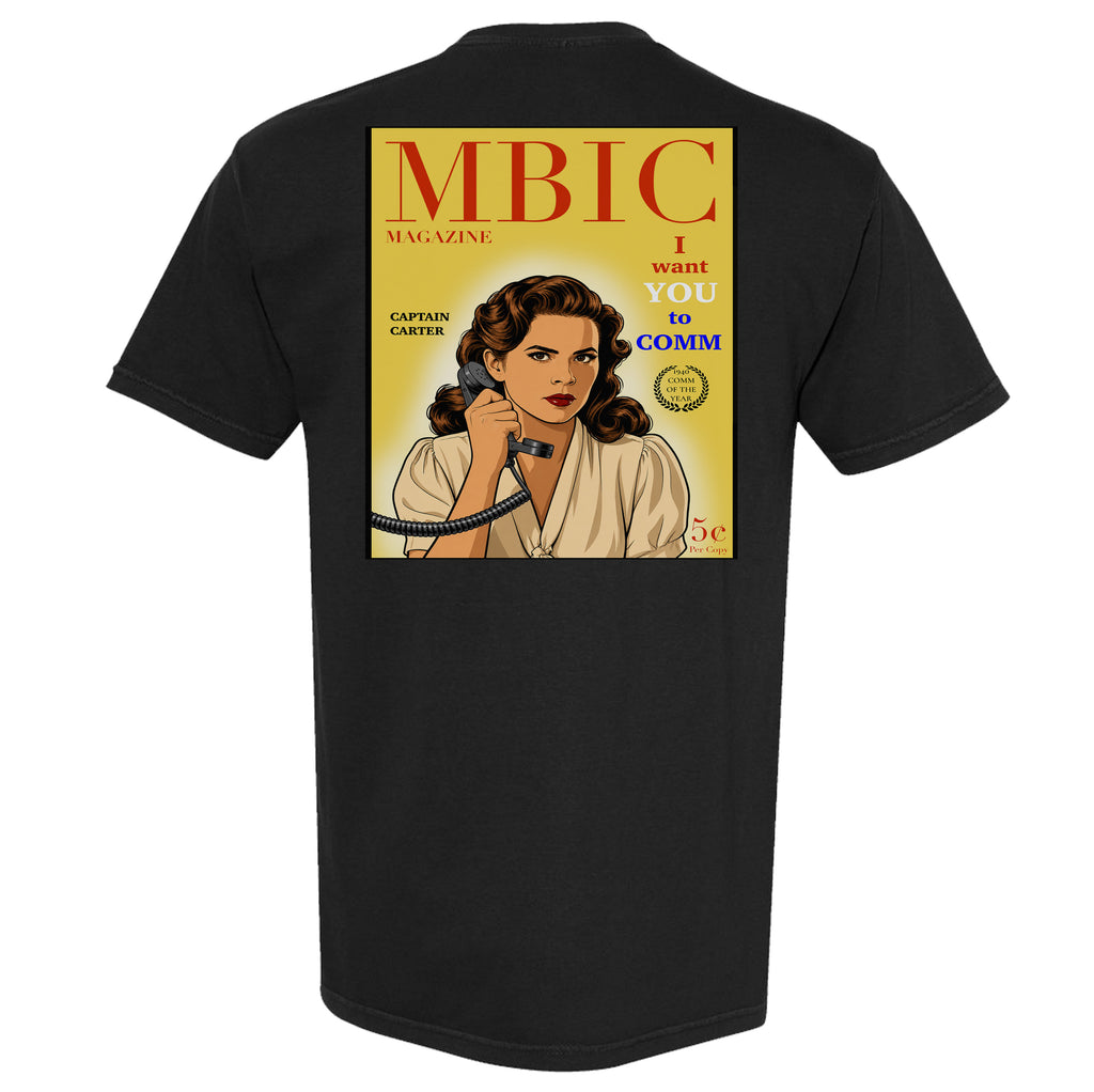 MBIC MAGAZINE - Vintage Commo America Heavyweight Tee