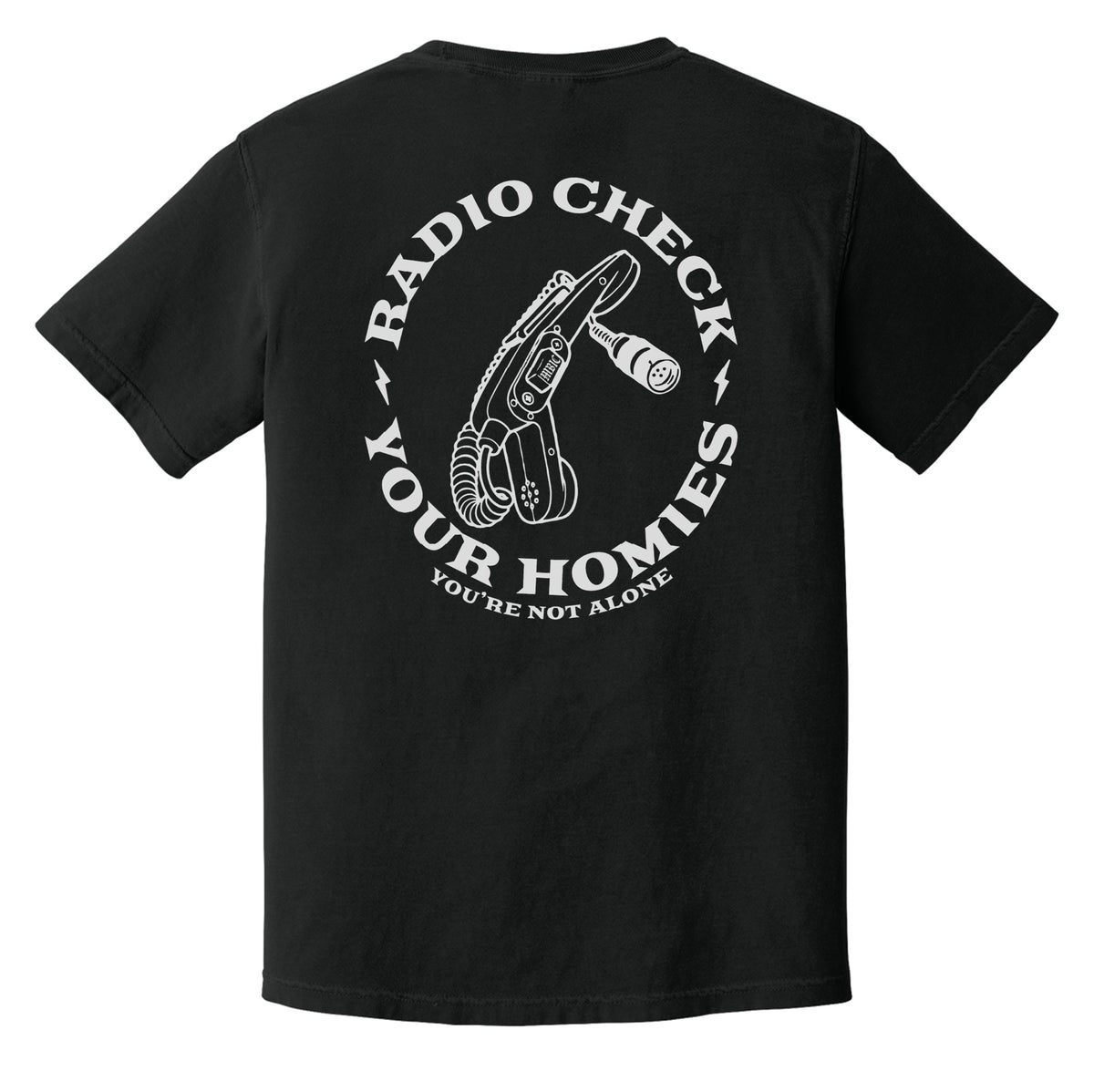 Radio Check Your Homies Heavyweight Tee