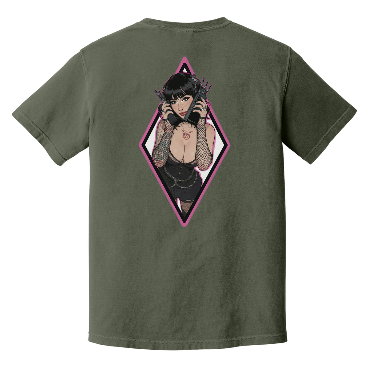 MBIC X LAURTHEGOBLIN Gothic Network Heavyweight Tee
