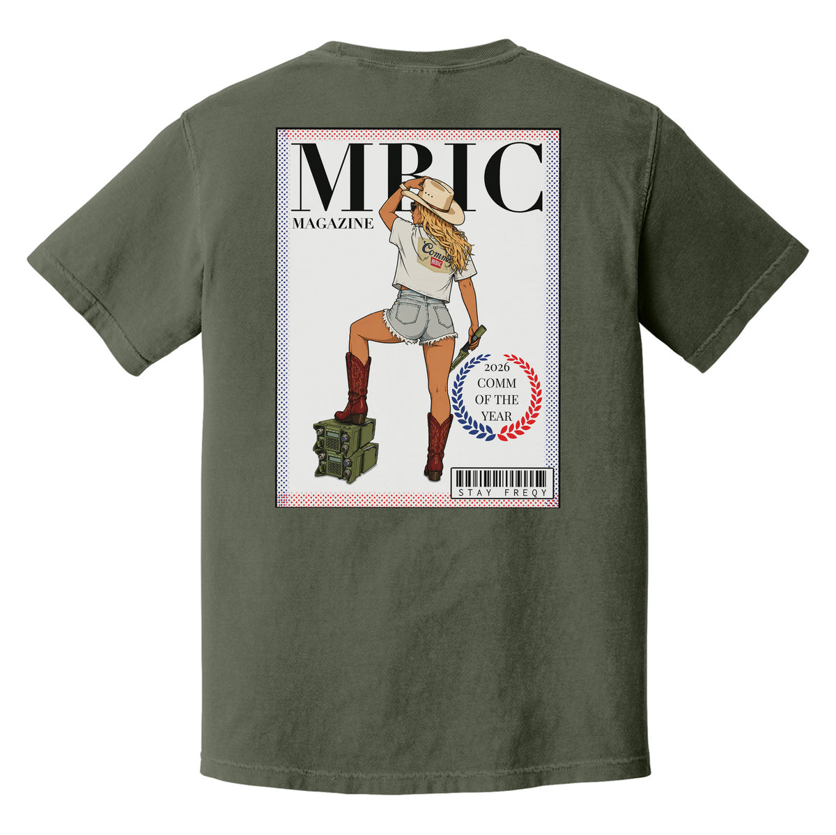 MBIC MAGAZINE - ASIP COWGIRL Heavyweight Tee