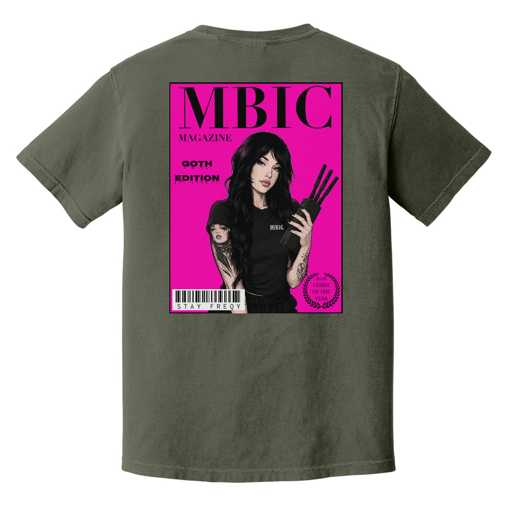 MBIC MAGAZINE GOTH EDITION Heavyweight Tee