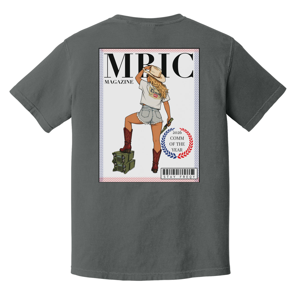 MBIC MAGAZINE - ASIP COWGIRL Heavyweight Tee