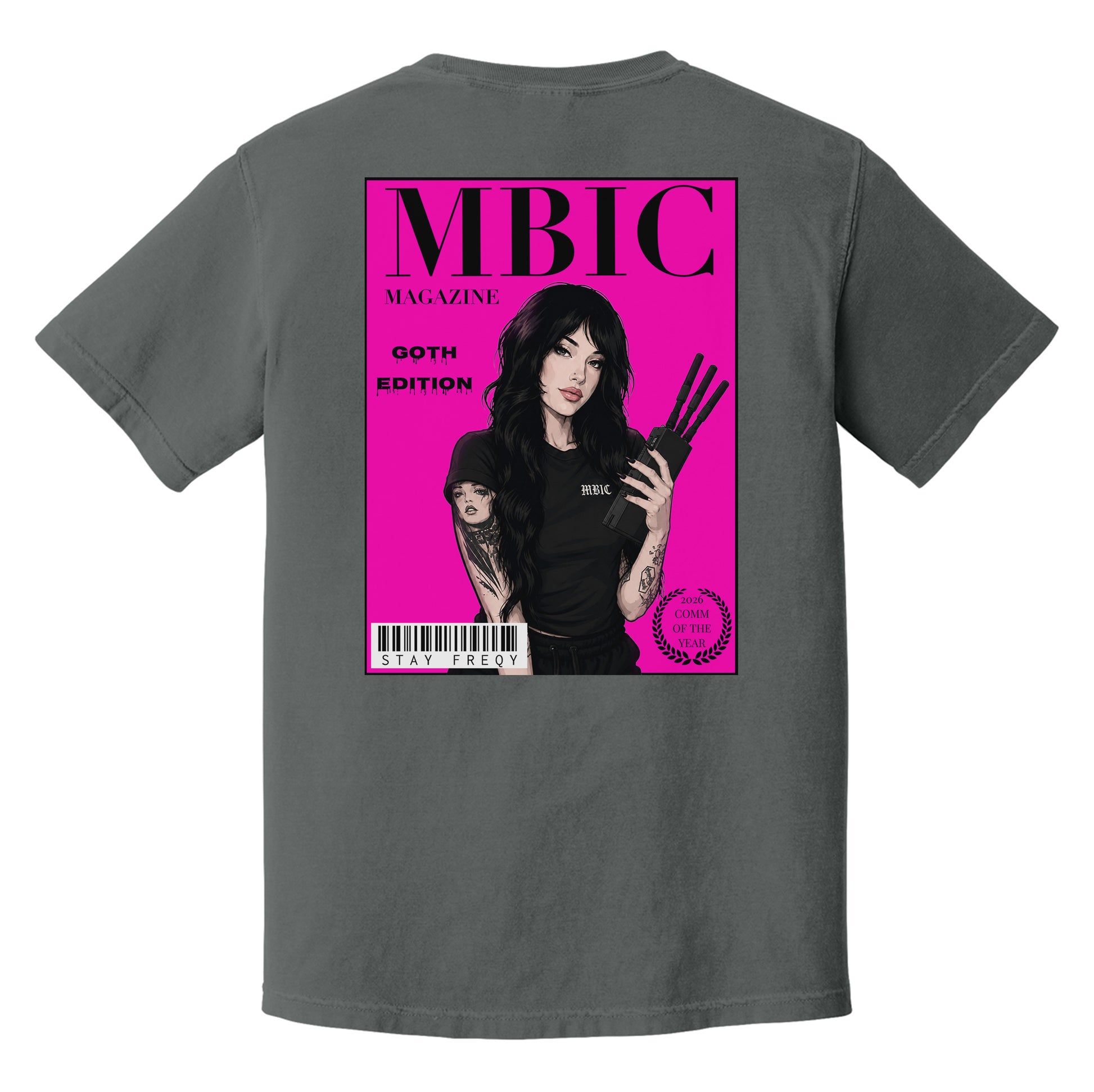 MBIC MAGAZINE GOTH EDITION Heavyweight Tee