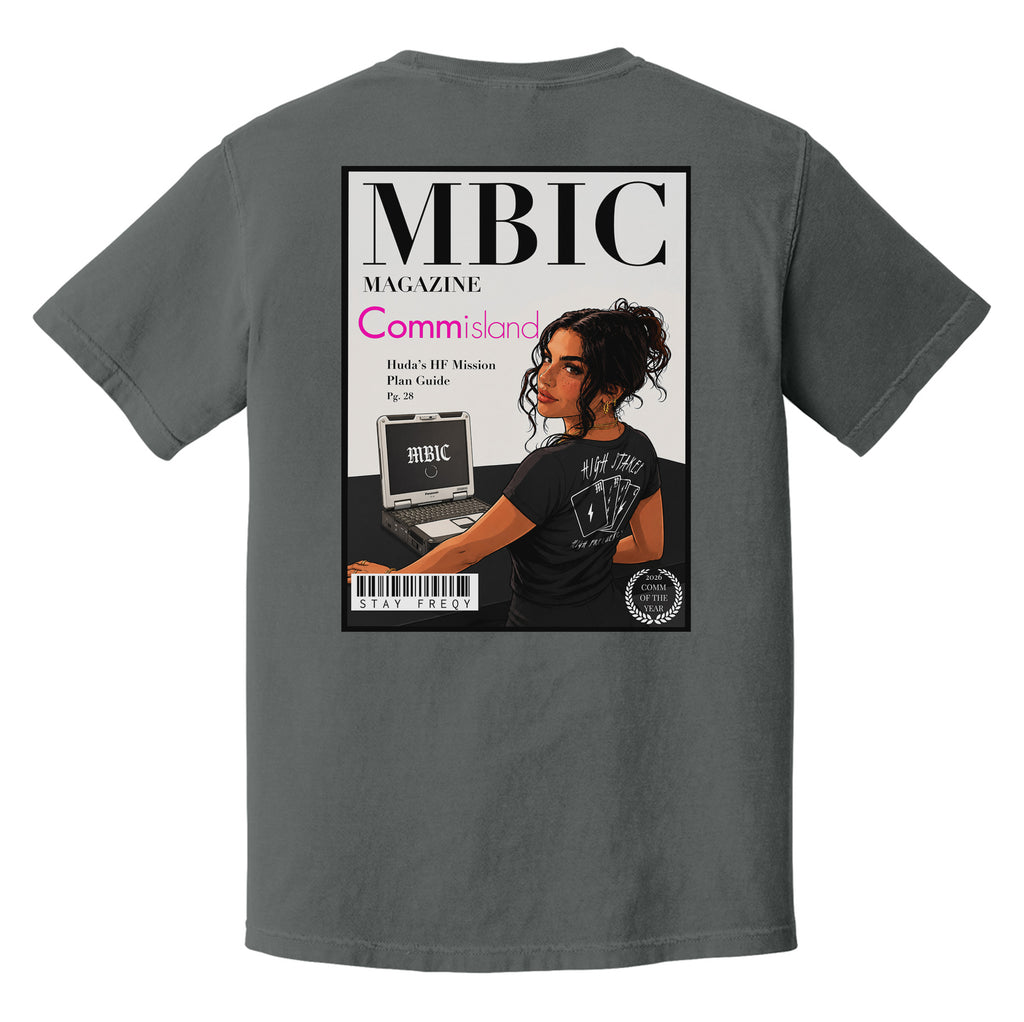 MBIC MAGAZINE HF Huda Heavyweight Tee