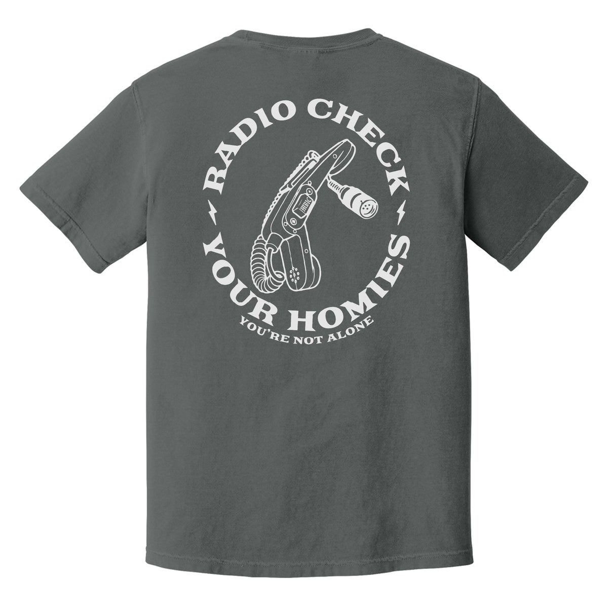 Radio Check Your Homies Heavyweight Tee