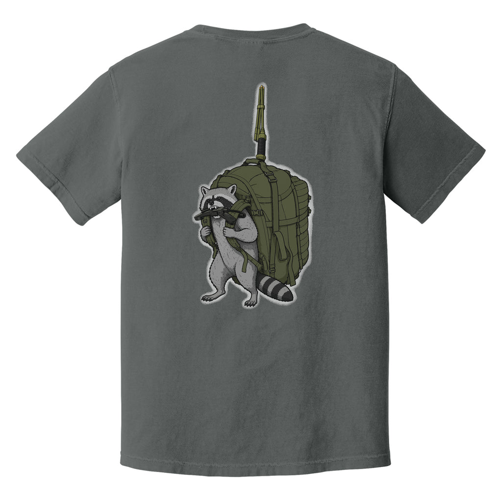 RACCOON SERIES - Carry The Weight Heavyweight Tee