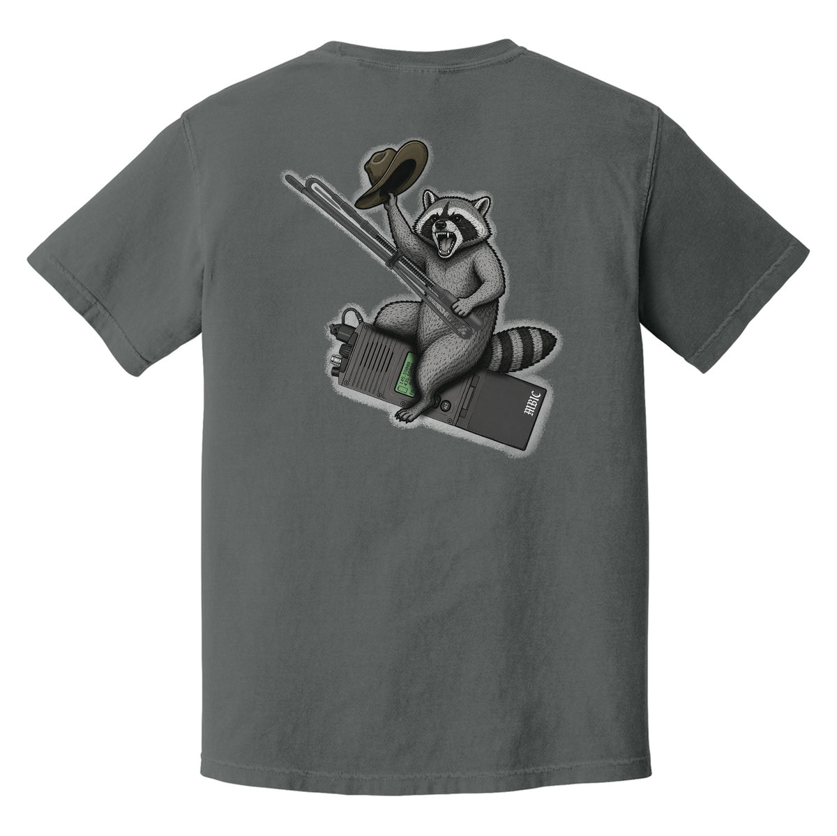 RACCOON SERIES - Cowboy Up Heavyweight Tee