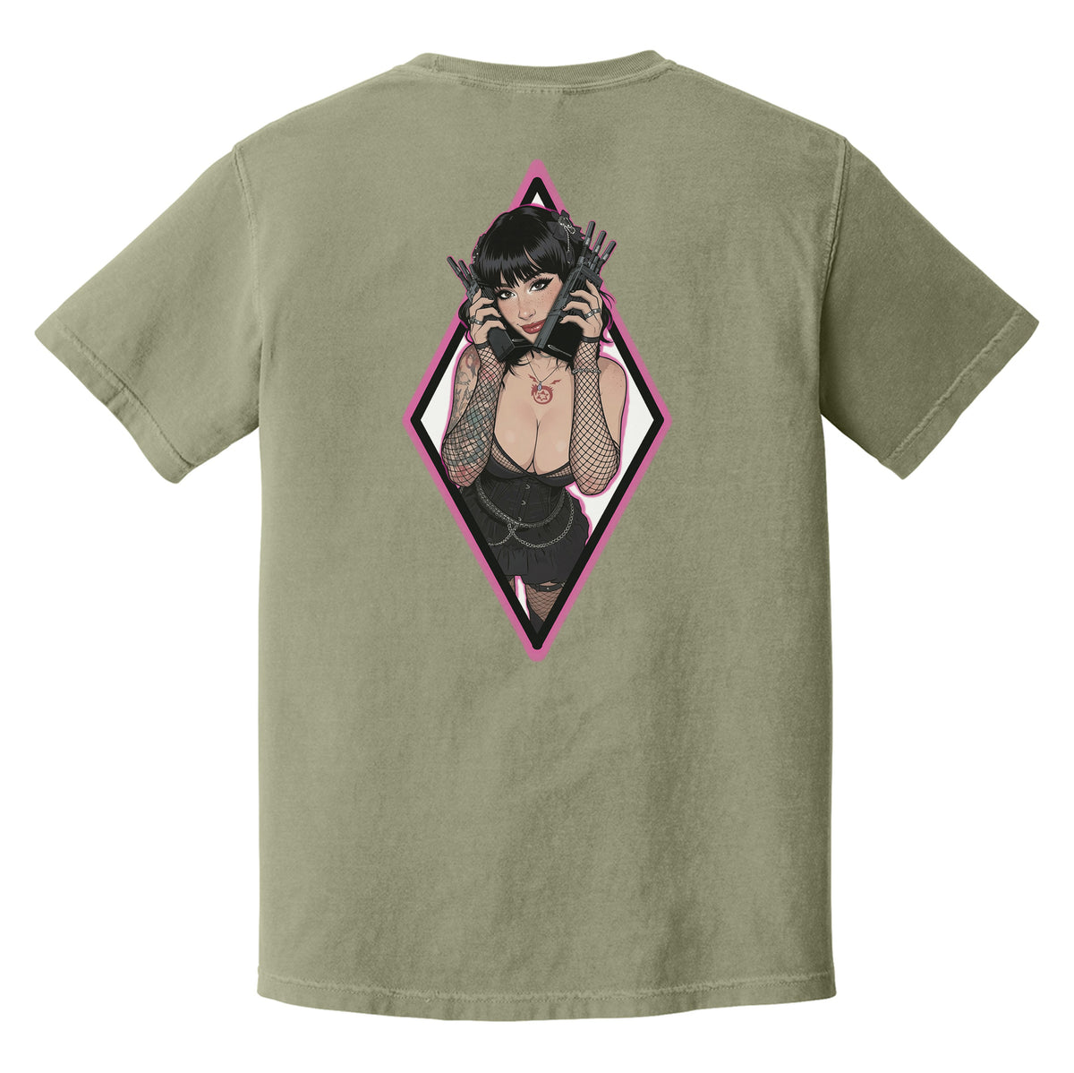 MBIC X LAURTHEGOBLIN Gothic Network Heavyweight Tee