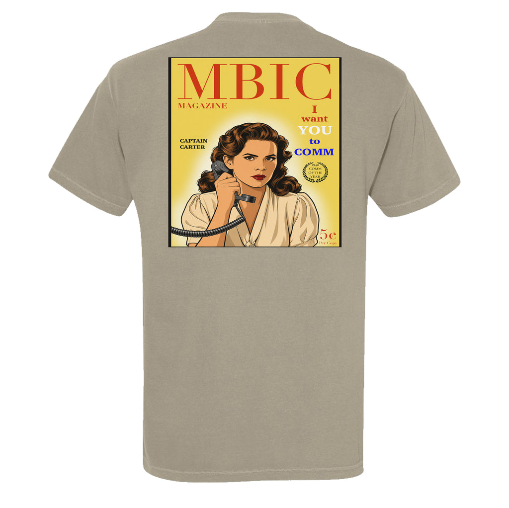 MBIC MAGAZINE - Vintage Commo America Heavyweight Tee