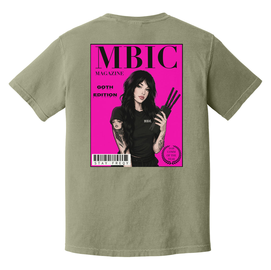 MBIC MAGAZINE GOTH EDITION Heavyweight Tee