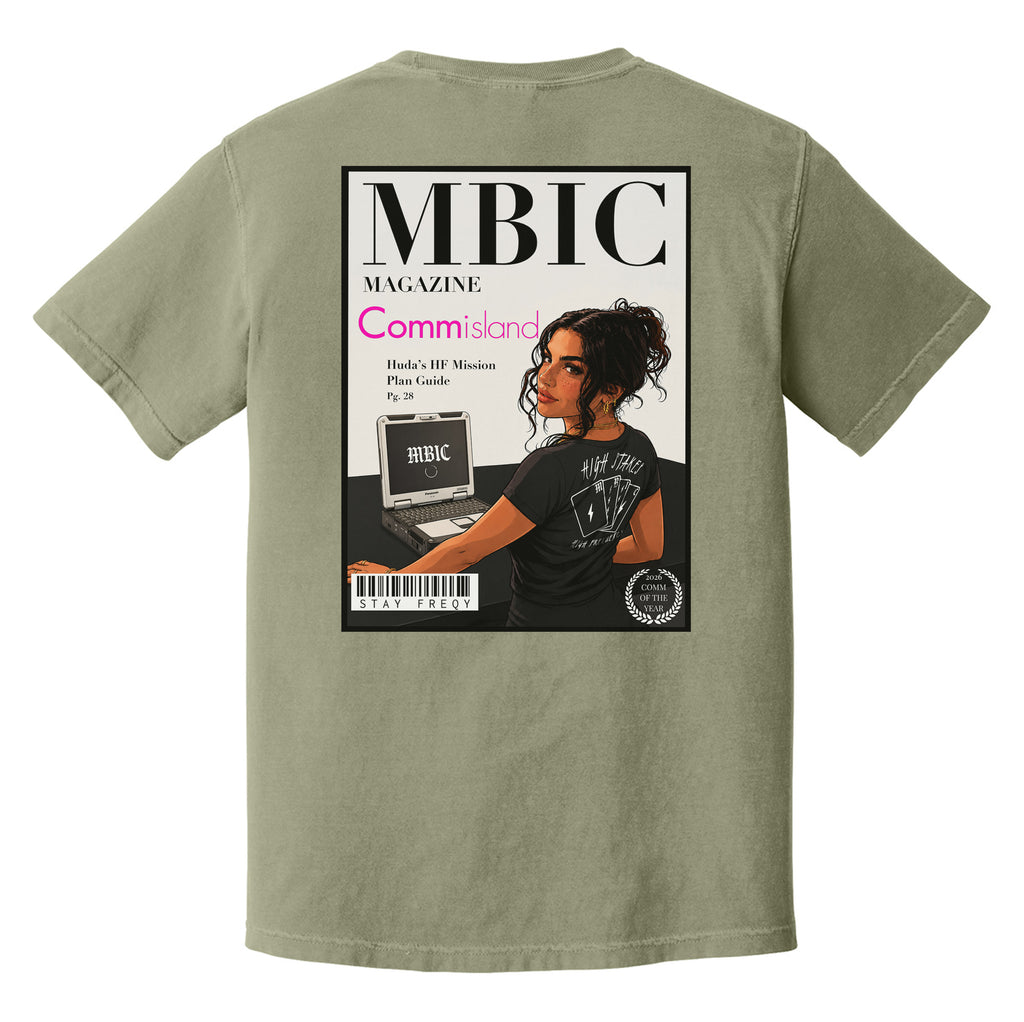 MBIC MAGAZINE HF Huda Heavyweight Tee