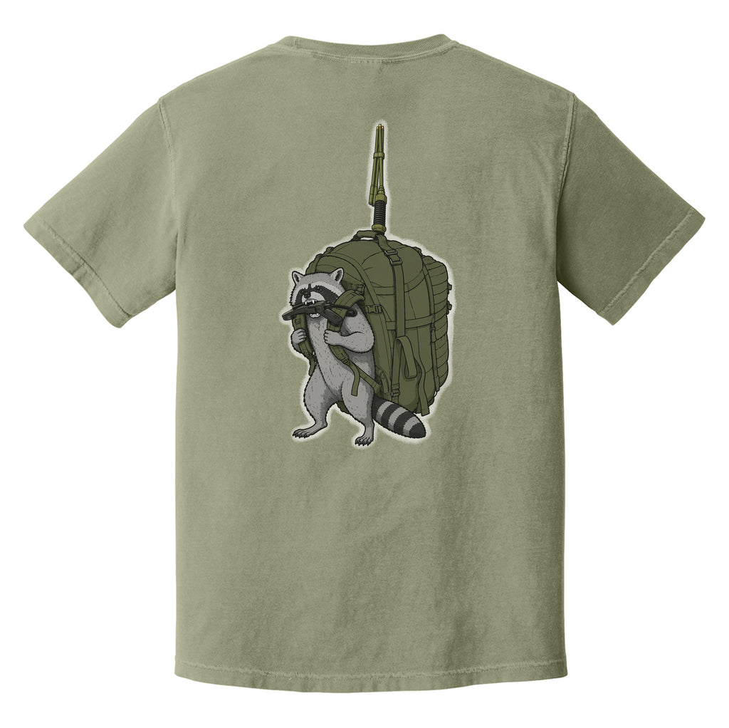 RACCOON SERIES - Carry The Weight Heavyweight Tee