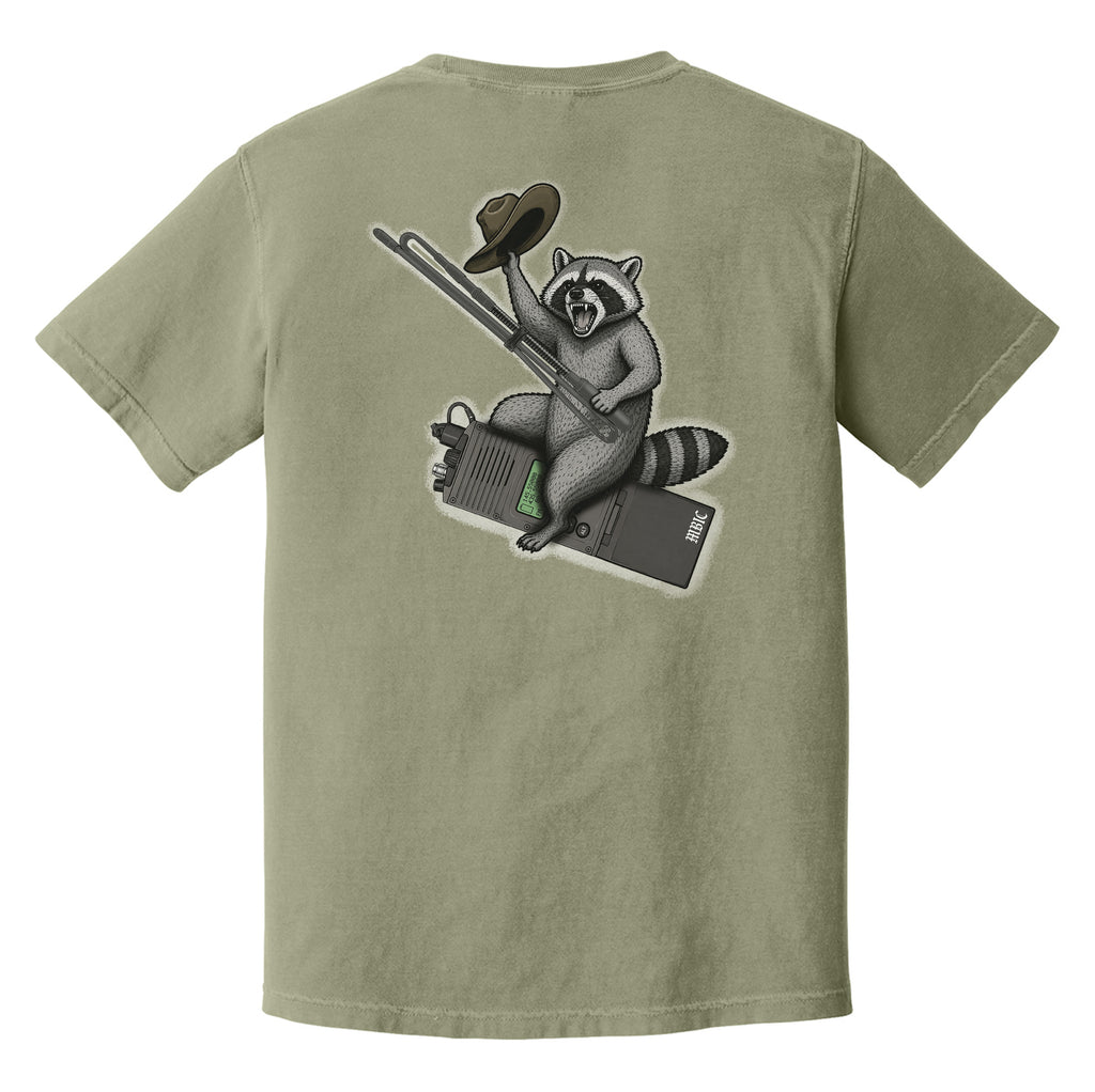 RACCOON SERIES - Cowboy Up Heavyweight Tee