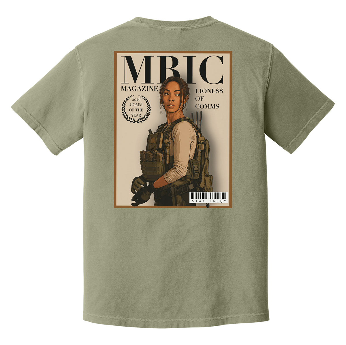MBIC MAGAZINE - LIONESS Heavyweight Tee
