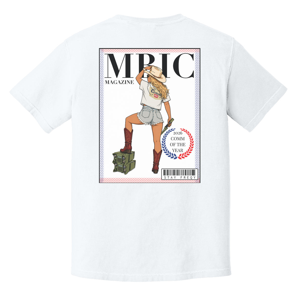 MBIC MAGAZINE - ASIP COWGIRL Heavyweight Tee