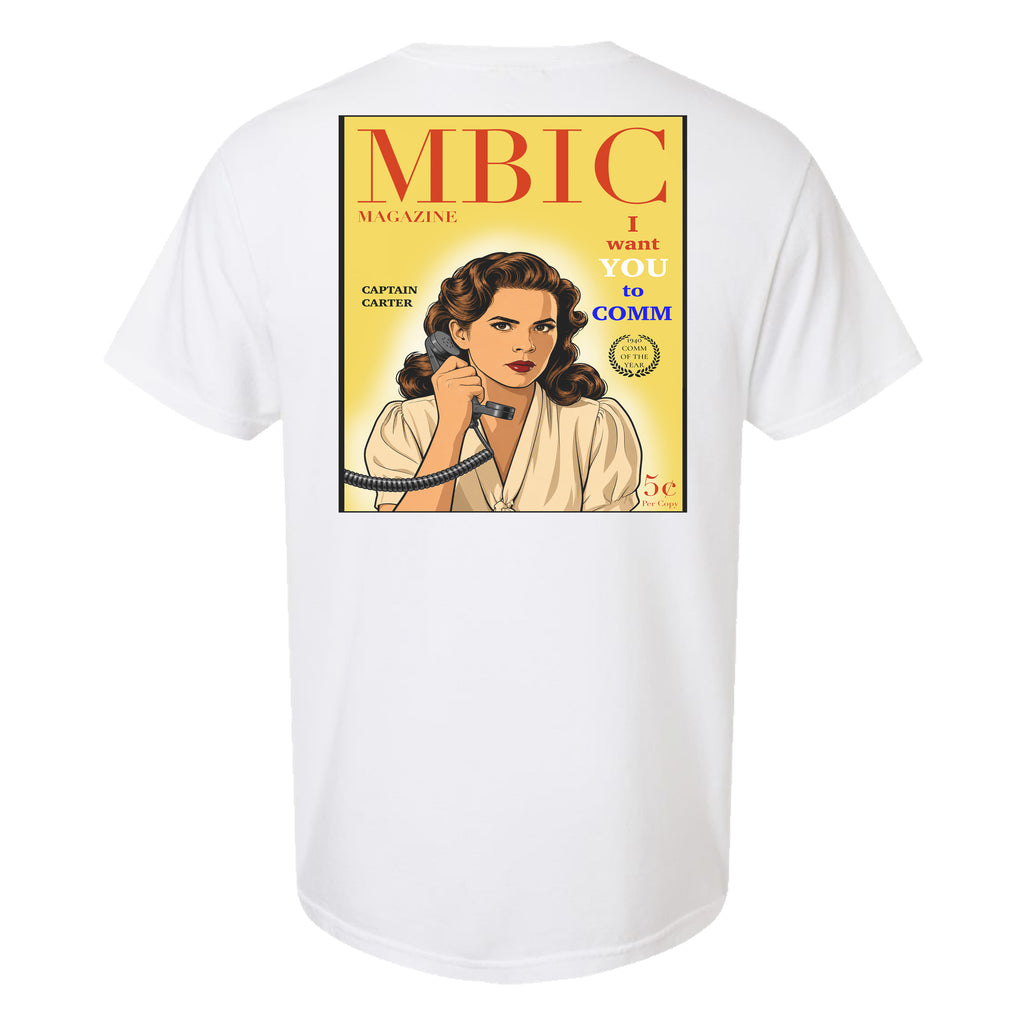 MBIC MAGAZINE - Vintage Commo America Heavyweight Tee