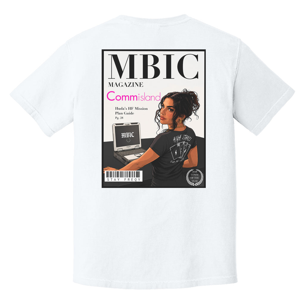 MBIC MAGAZINE HF Huda Heavyweight Tee