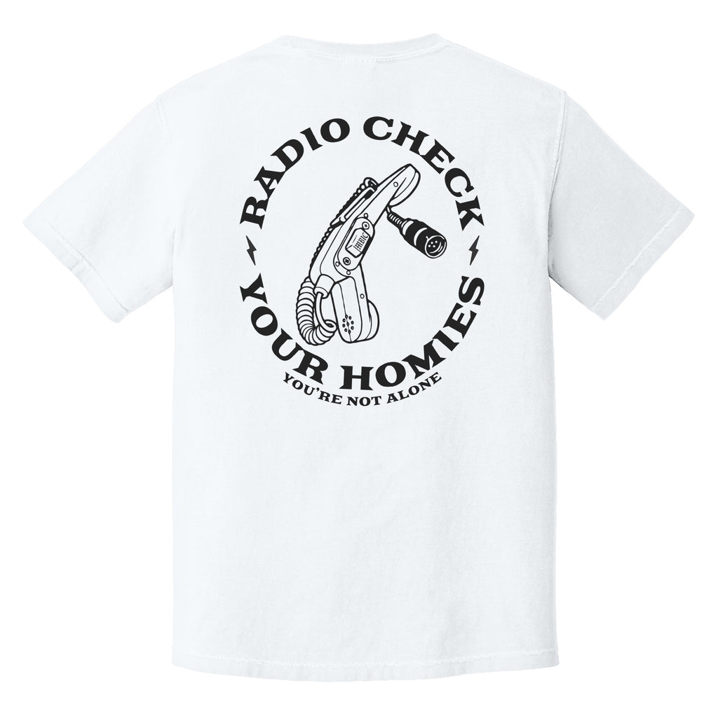 Radio Check Your Homies Heavyweight Tee