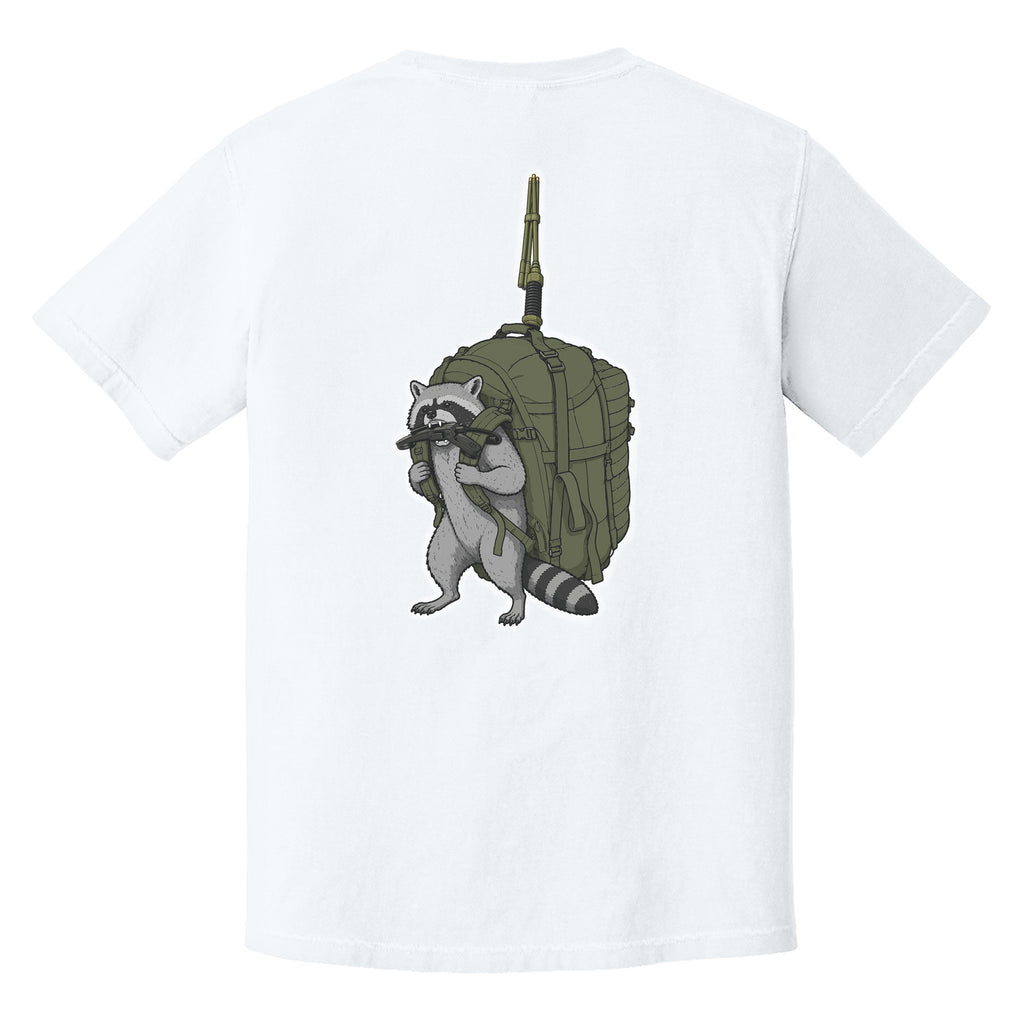 RACCOON SERIES - Carry The Weight Heavyweight Tee