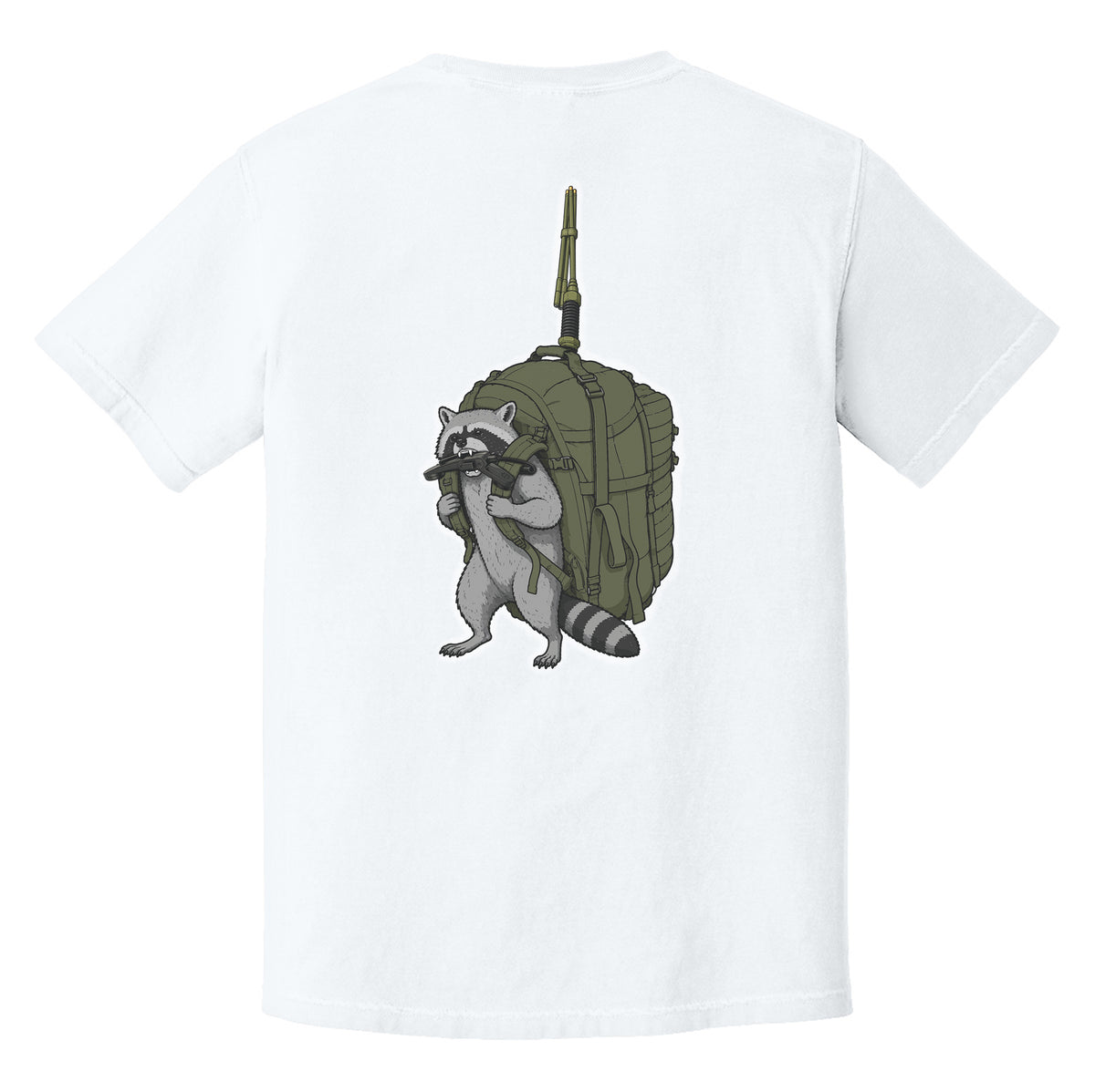 RACCOON SERIES - Carry The Weight Heavyweight Tee