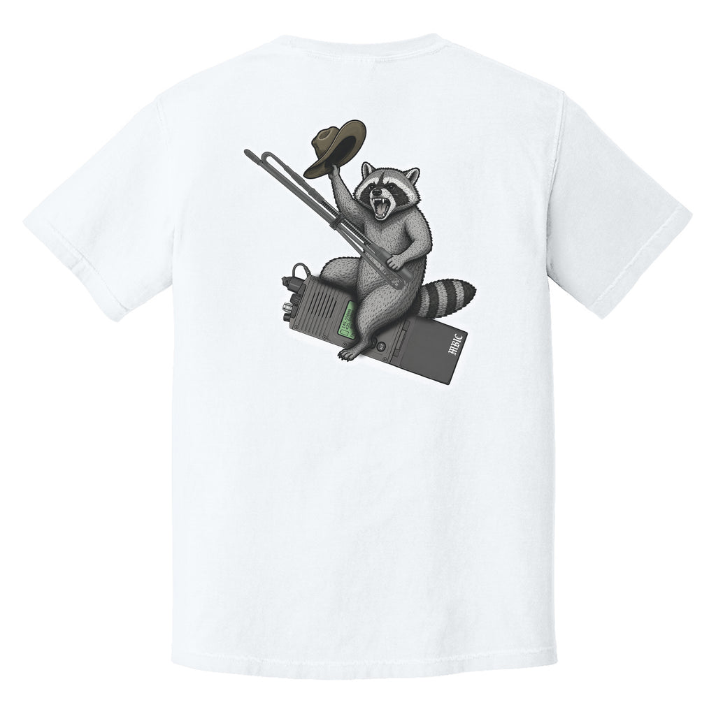 RACCOON SERIES - Cowboy Up Heavyweight Tee