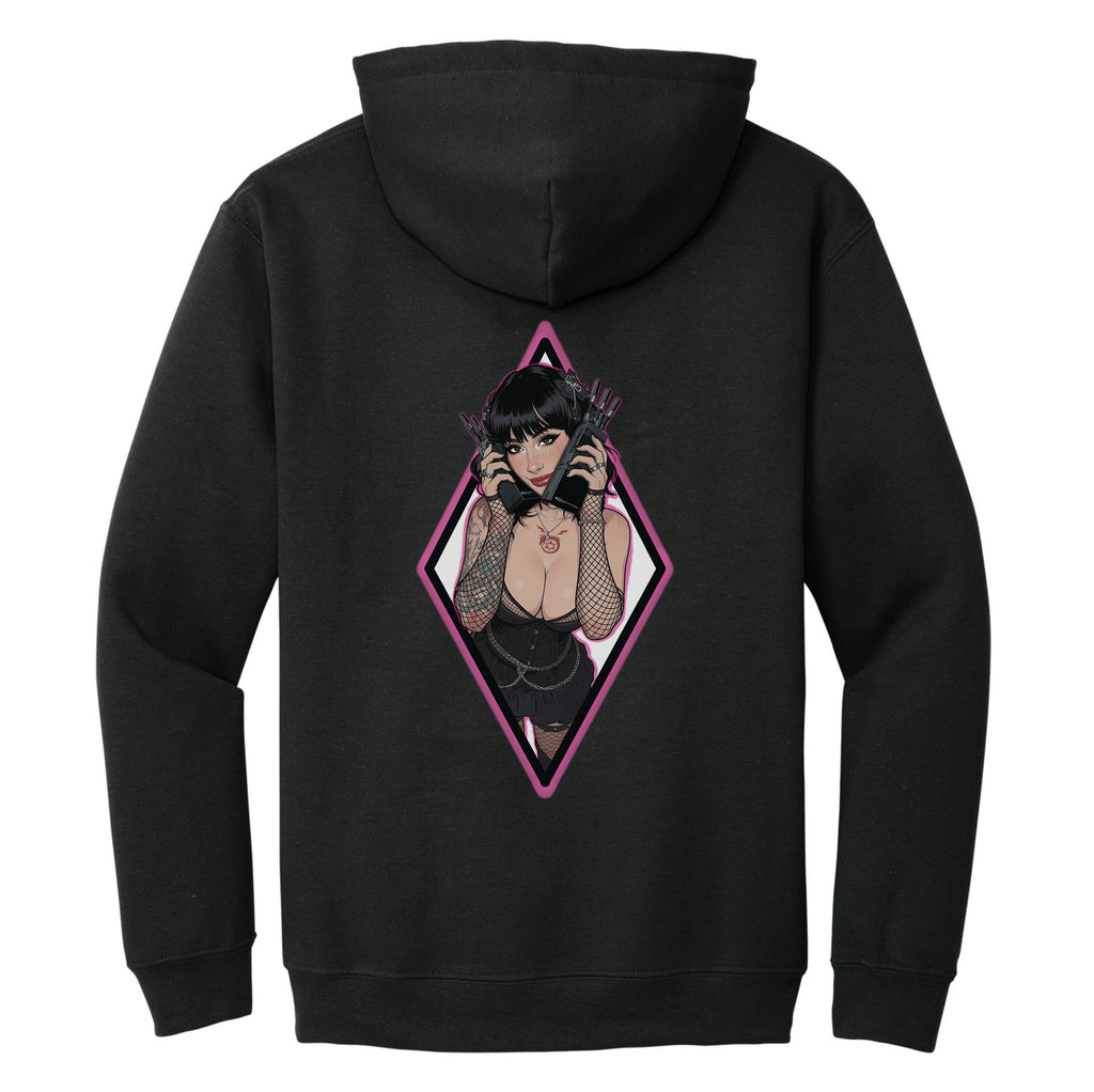 MBIC X LAURTHEGOBLIN Gothic Network Hoodie