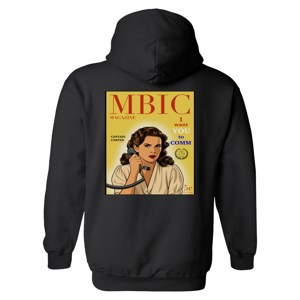 MBIC MAGAZINE - Vintage Commo America Hoodie