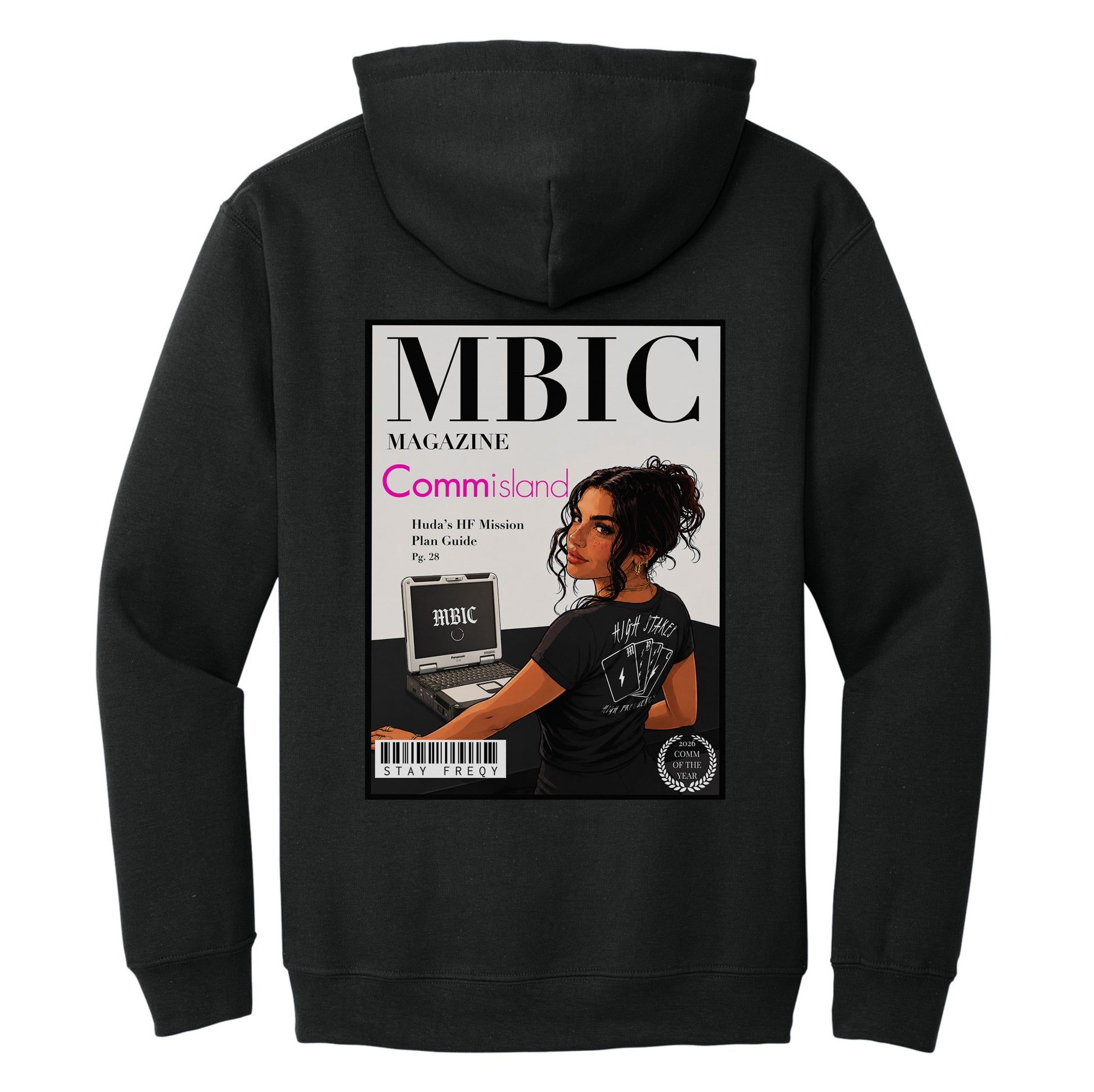MBIC MAGAZINE HF Huda Hoodie