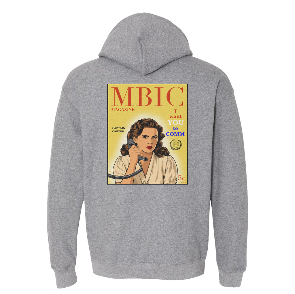 MBIC MAGAZINE - Vintage Commo America Hoodie
