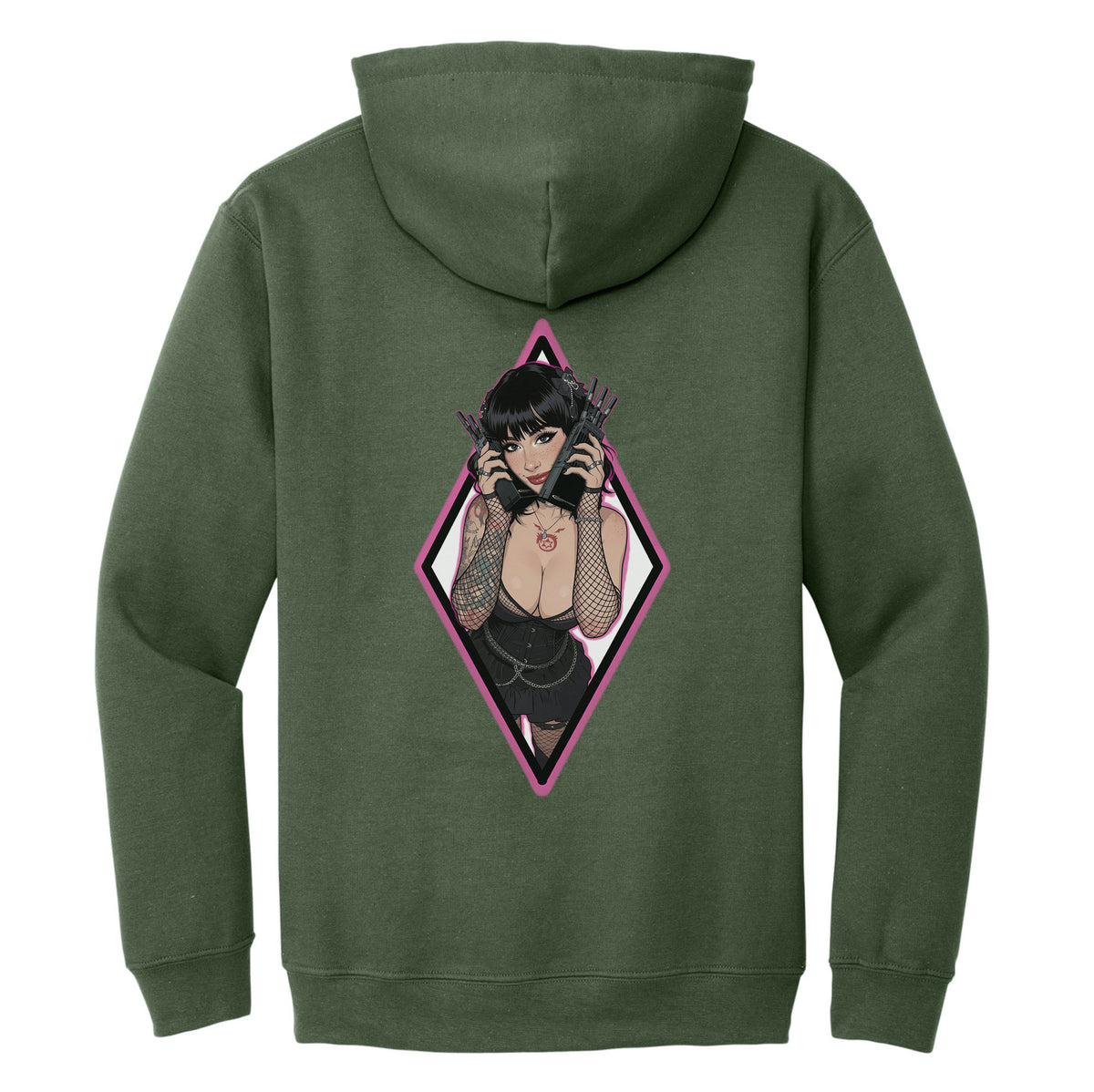 MBIC X LAURTHEGOBLIN Gothic Network Hoodie