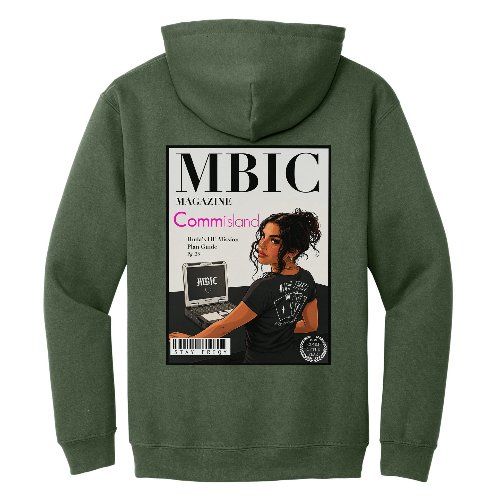 MBIC MAGAZINE HF Huda Hoodie