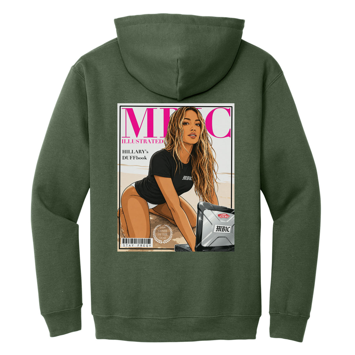 MBIC MAGAZINE Duffbook Hoodie