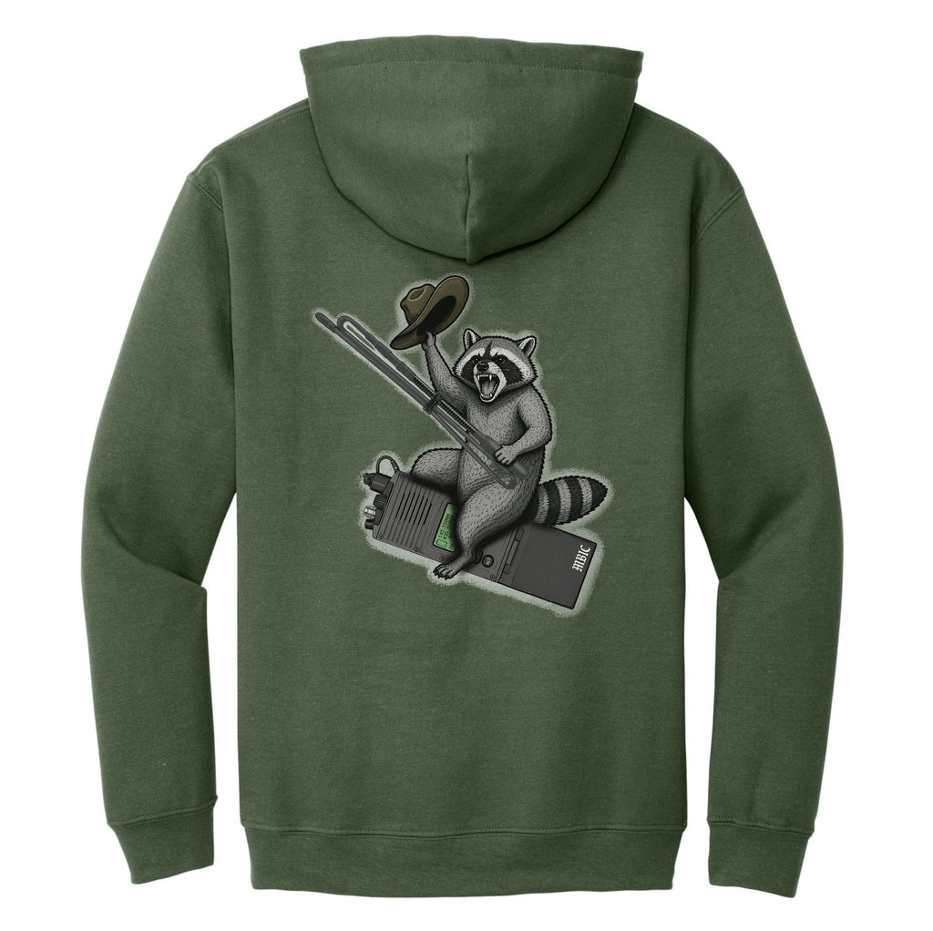 RACCOON SERIES - Cowboy Up Hoodie
