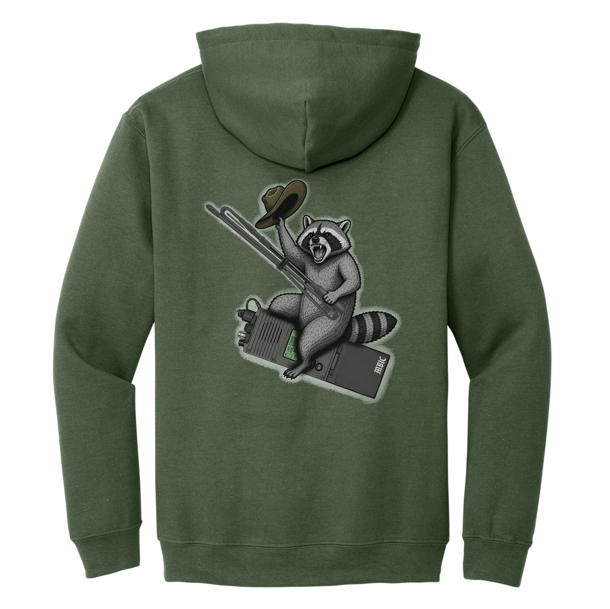 RACCOON SERIES - Cowboy Up Hoodie