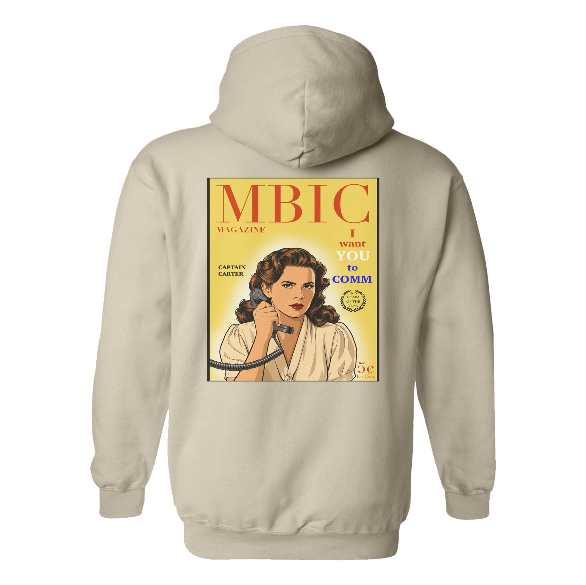 MBIC MAGAZINE - Vintage Commo America Hoodie