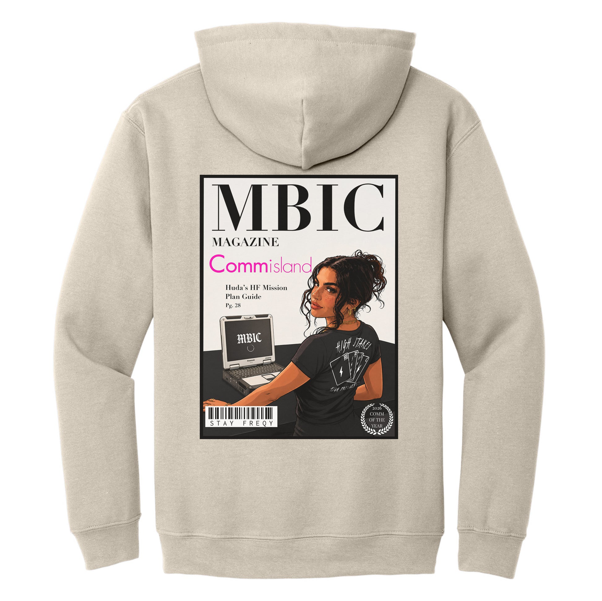MBIC MAGAZINE HF Huda Hoodie