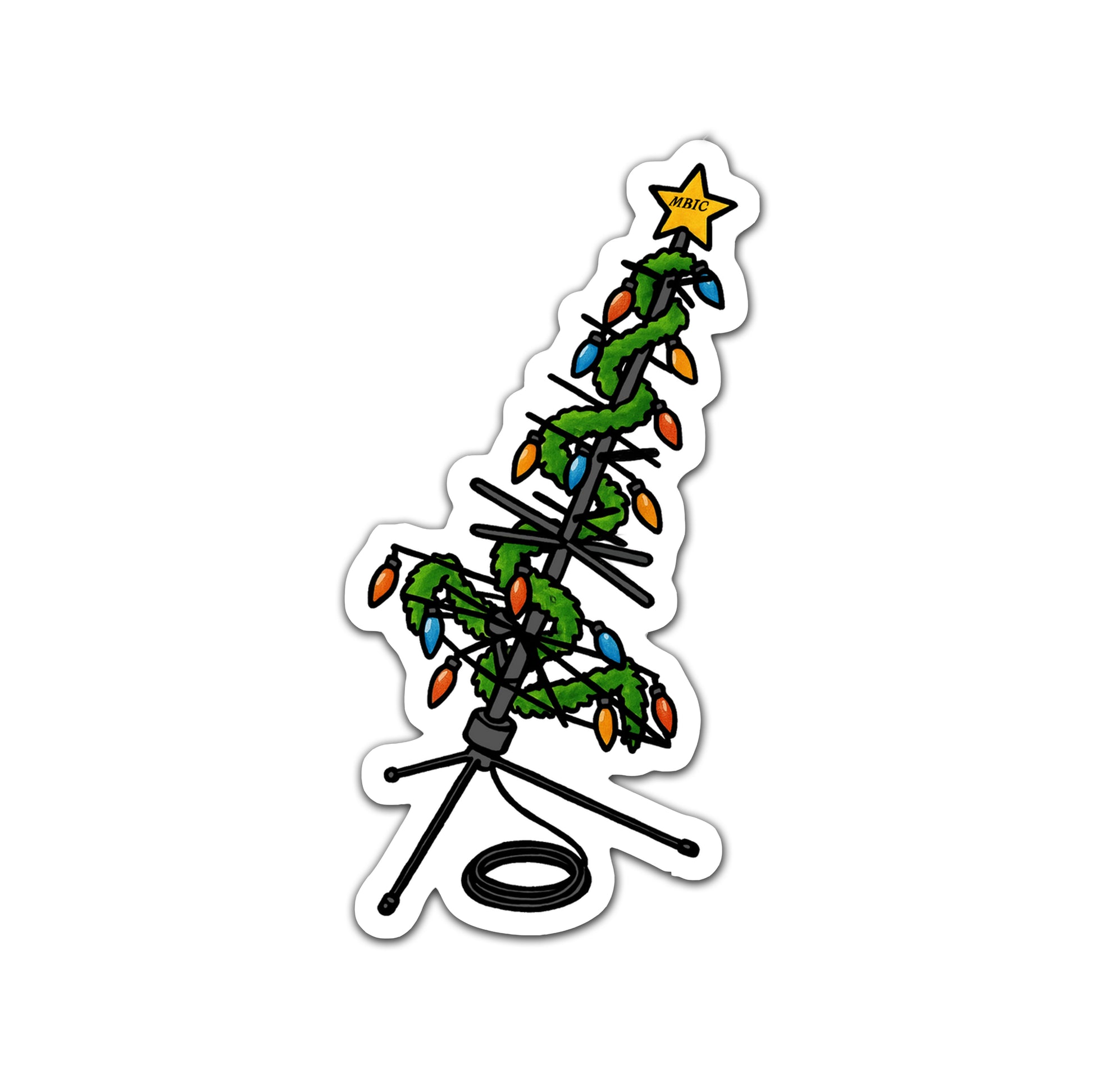 Holiday Comms Sticker