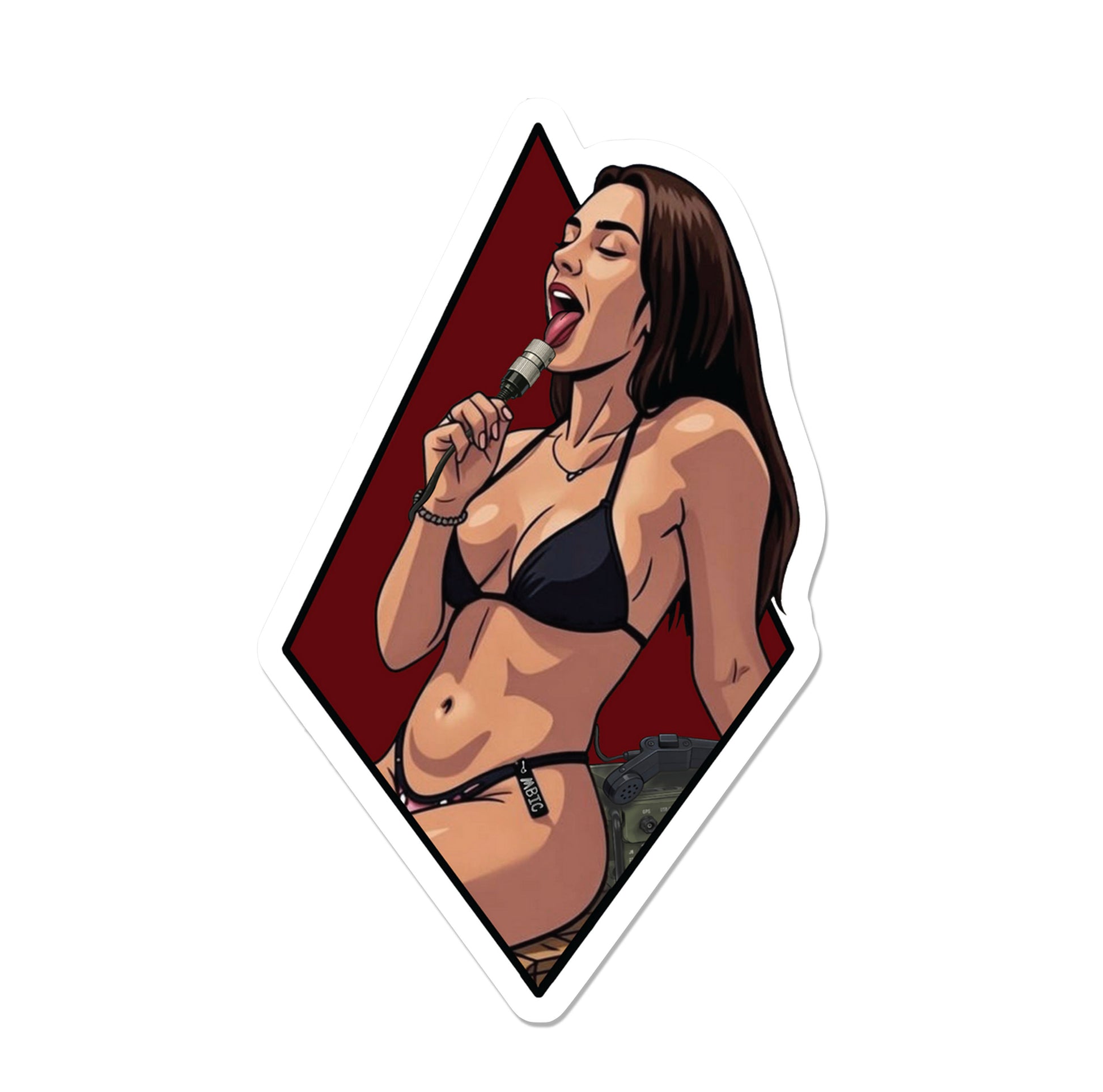 Lick It Before You Stick It Sticker