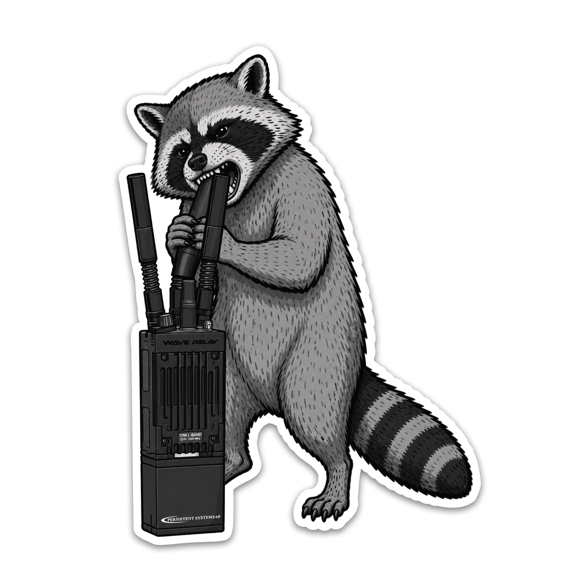 RACCOON SERIES - MPU5 Sticker